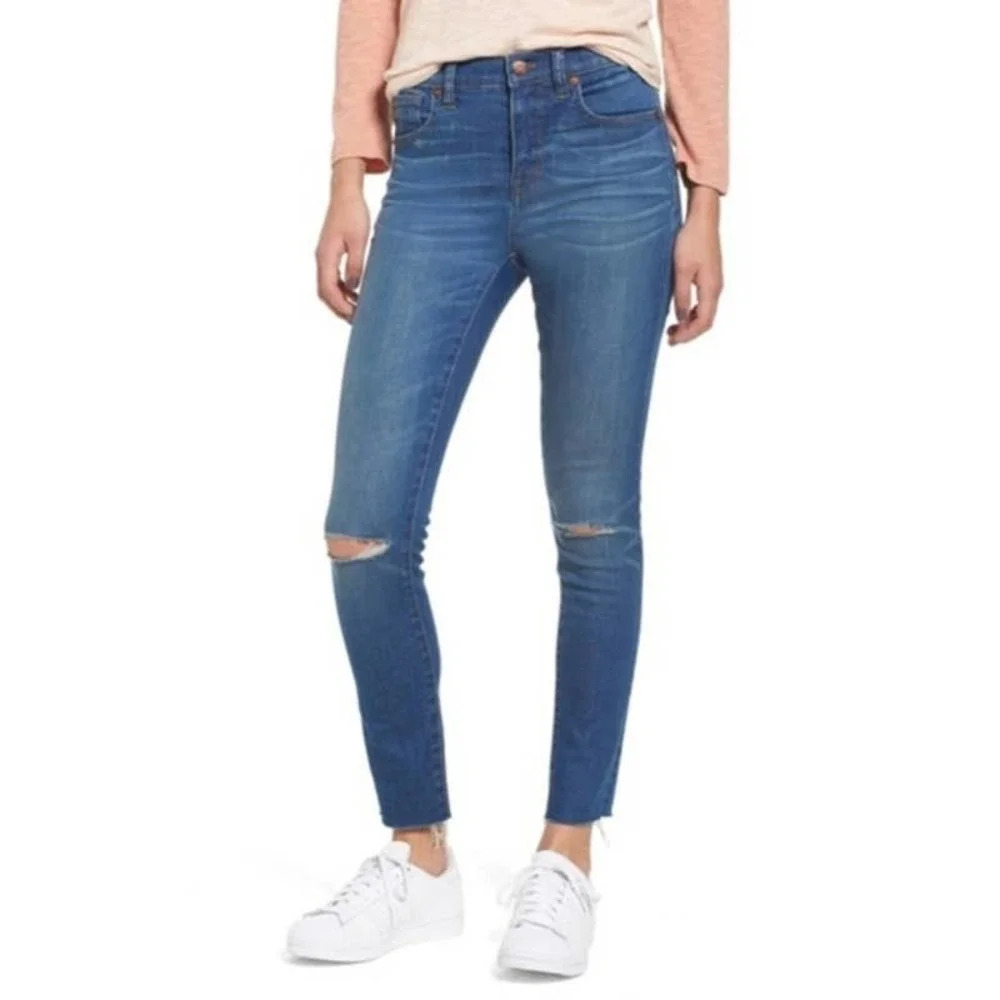 Madewell Women's Jeans High Rise‎ Skinny Denim 24